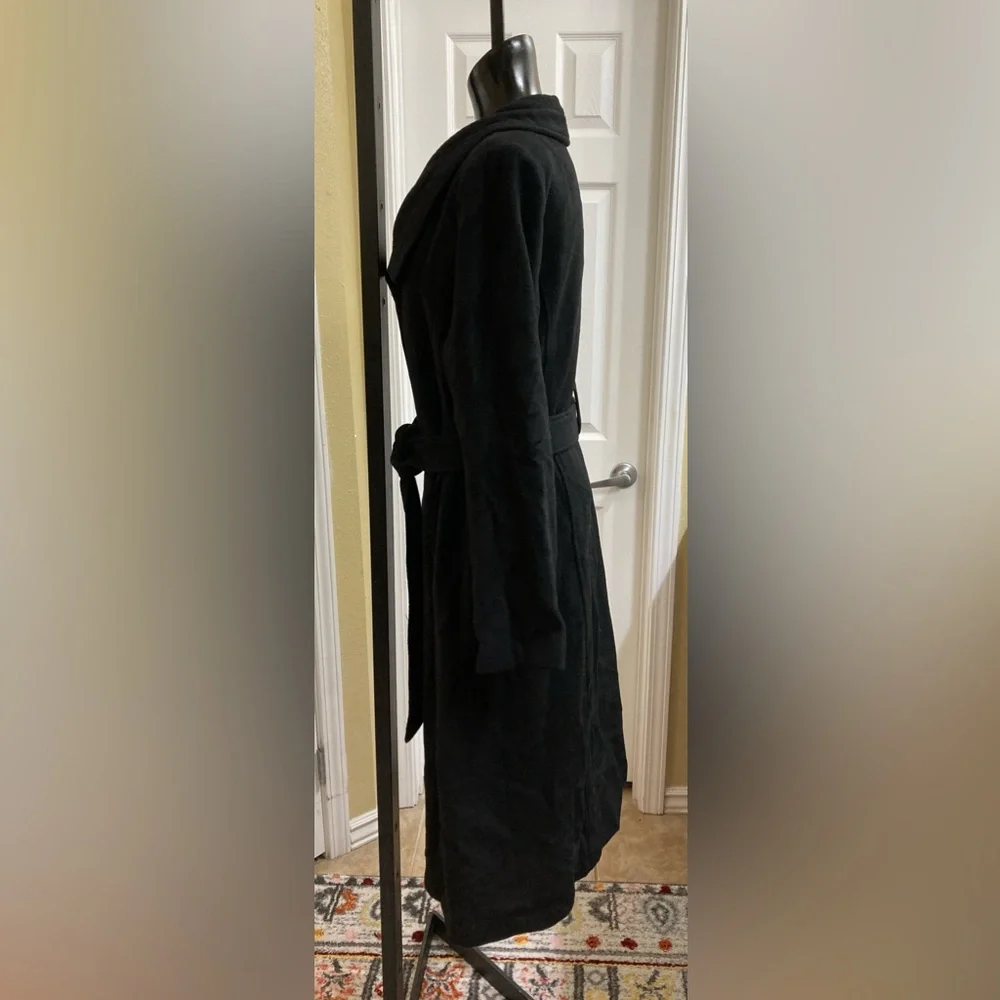 NEW Cole Haan Women's Slick Belted Long Coat Size 12